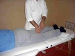 Shiatsu auf der Liege 